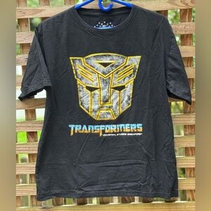RARE Universal Studios Singapore Men’s Transformers Black T-Shirt Size M EUC